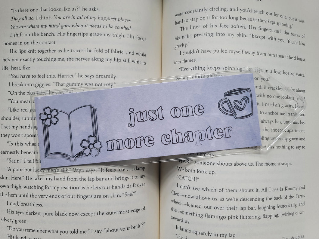 just one more chapter bookmark
